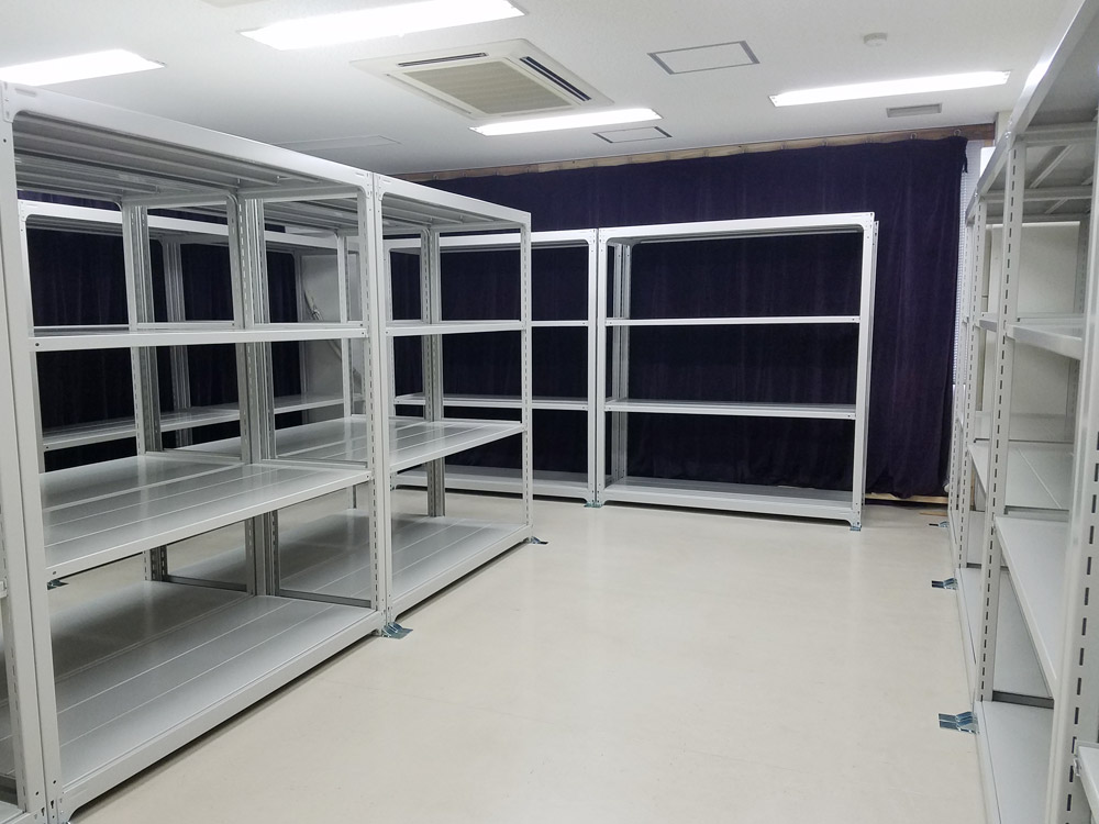 【導入事例】荷上げ作業を含めたスチールラックの組み立て施工 事例ID：1453