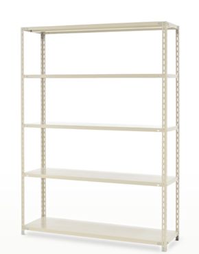 耐荷重120kg/段の軽量スチールラック