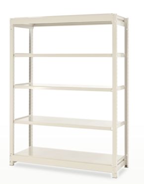 耐荷重300kg/段の中量スチールラック