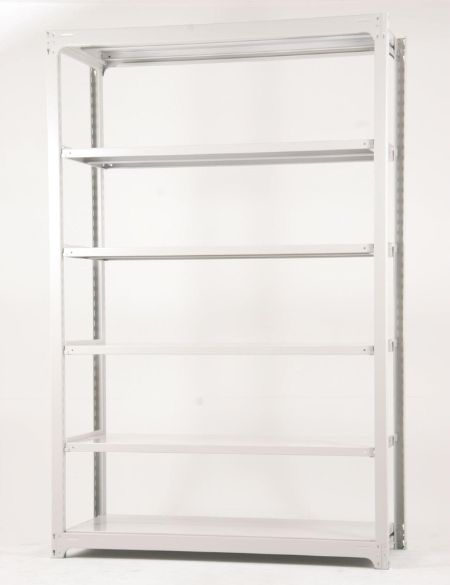 耐荷重300kg/段・500kg/段の中量スチールラック