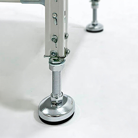 耐荷重150kgのスチールラックのアジャスター