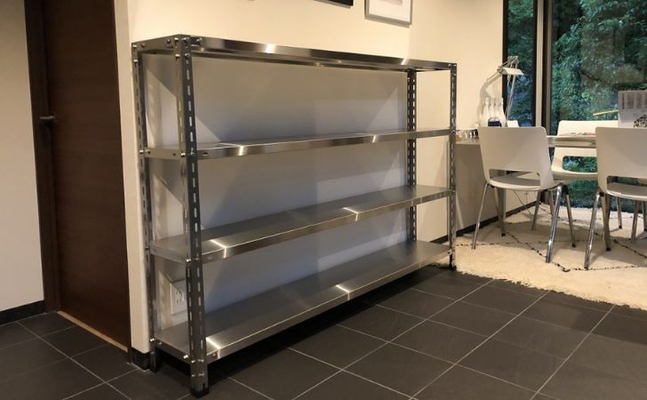 サビに強いステンレスラック