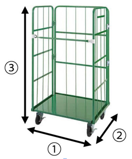 カゴ台車の画像
