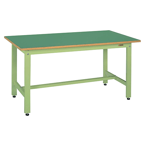 軽量作業台 グリーン KK-57FN サカエリューム天板【返品不可】